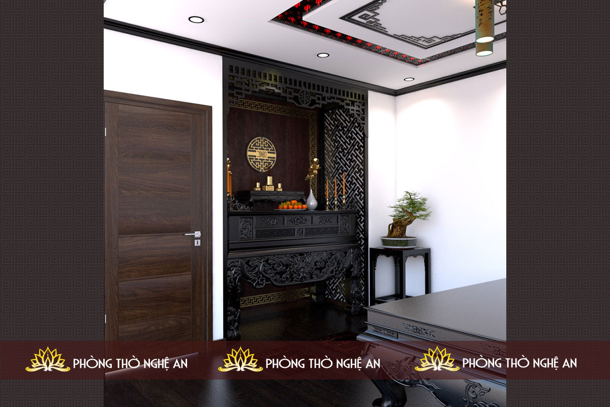 Thi c&ocirc;ng v&aacute;ch ph&ograve;ng thờ tại nghệ an