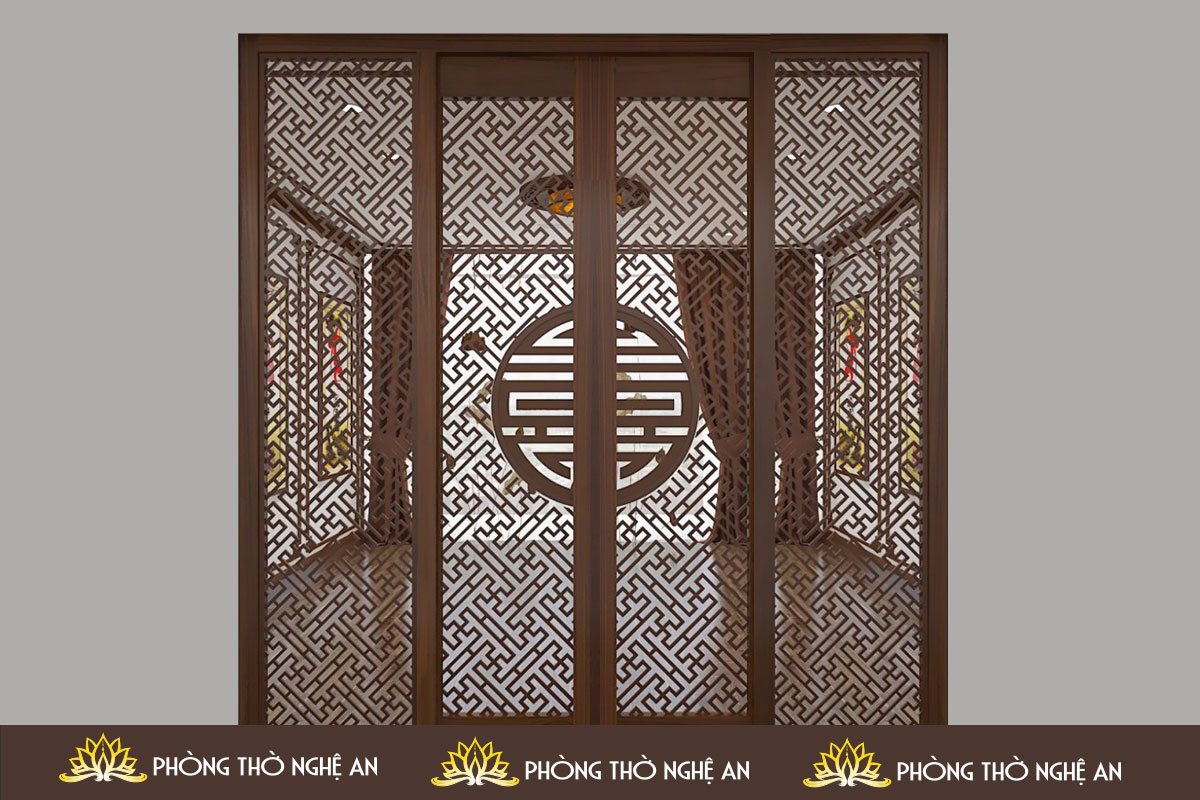 Thi c&ocirc;ng v&aacute;ch ph&ograve;ng thờ tại nghệ an